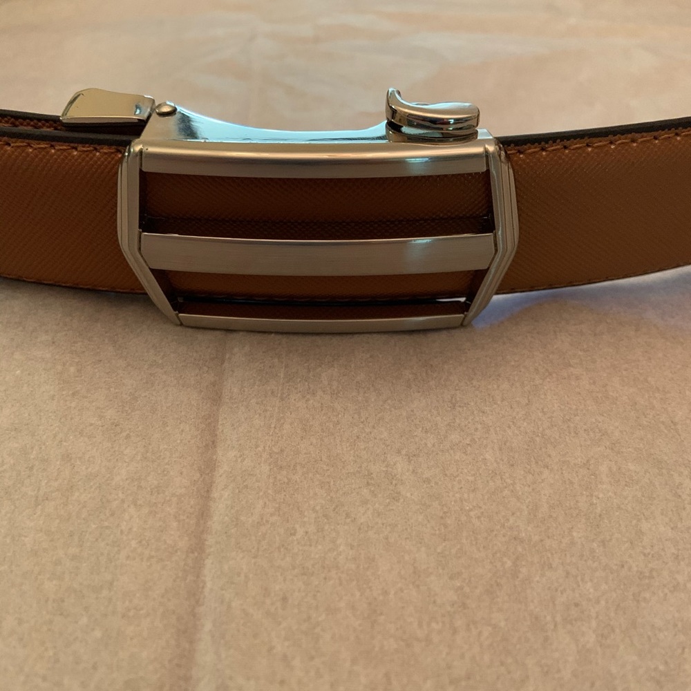 Men’s brown leather belt size 40/42